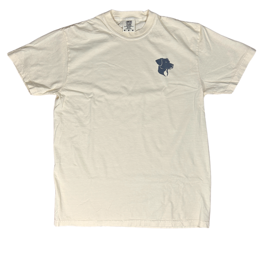 Vintage Casual Tee - Ivory